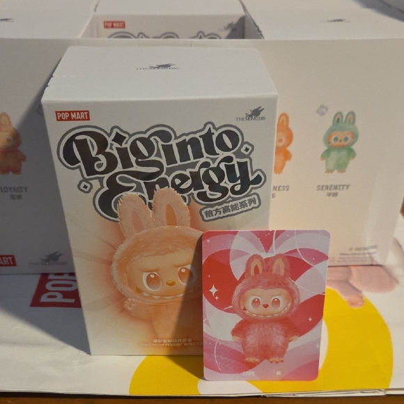 Labubu BIG INTO ENERGY- LOVE